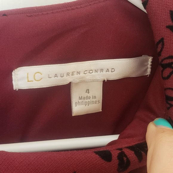 LC Lauren Conrad fit and flare dress - Picture 4 of 4
